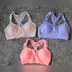 3 Bralets - size Large